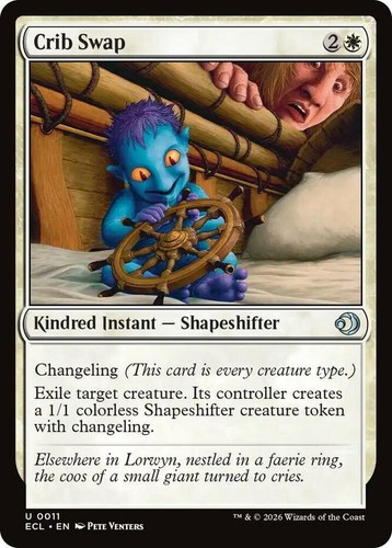 Mtg crib swap foil - mtg,