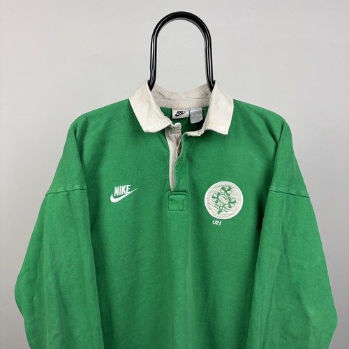 Vintage ireland u21 1997 - ireland, nike