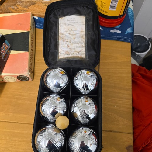 Boules set chrome - 6, &