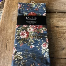 Ralph Lauren Set Of 2 Kitchen Tea Towels Cotton 