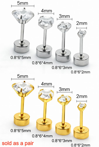 20g labret piercing - 20g,