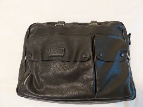 Tumi leather alpha large - tumi, 17”