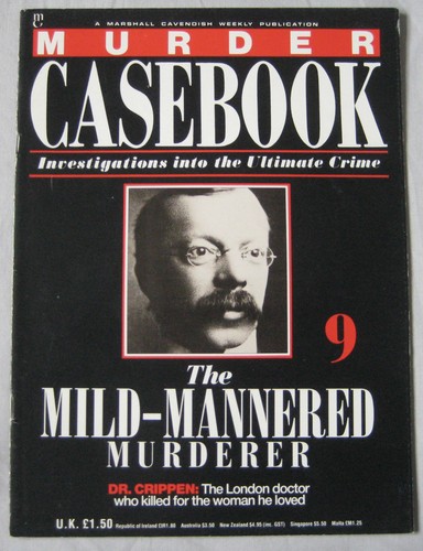 Murder casebook magazine issue - casebook,