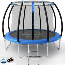 Trampoline 8ft 10ft with Safety Enclosure Net & Ladder Heavy Duty Steel Frame