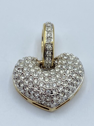 Gold tone cubic - &, zirconia