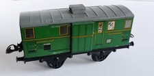 FRENCH HORNBY (O GAUGE) 1-S FOURGON - GREEN VAN (ETAT)   UNBOXED