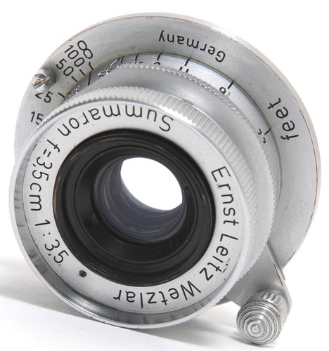 Leitz leica summaron 3 - summaron, 3.5/3.5cm