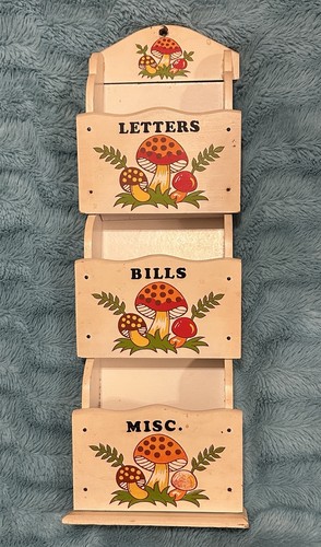 Vintage mushroom mail - vintage,