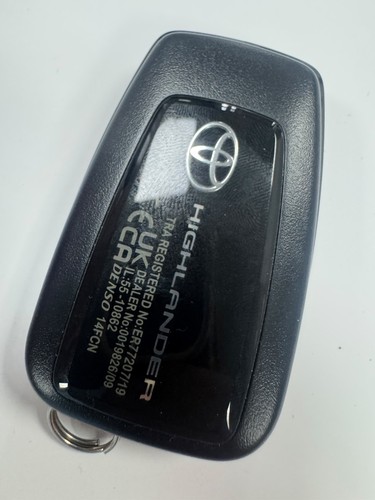 Toyota highlander smart key - toyota,