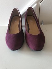 Hotter Shimmy Size 4.5 Burgundy Shoes