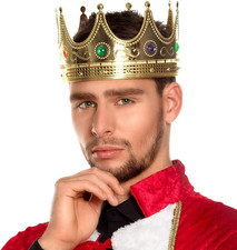 Adults Kings Crown, Gold