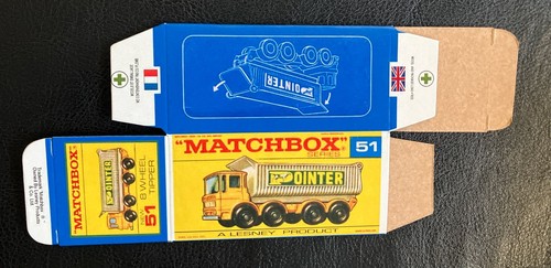 Matchbox wheel tipper - #51,