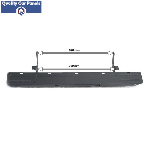 Rear bumper metal step fits - metal,