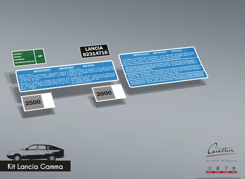 Lancia range 2000 and 2500 - lancia,