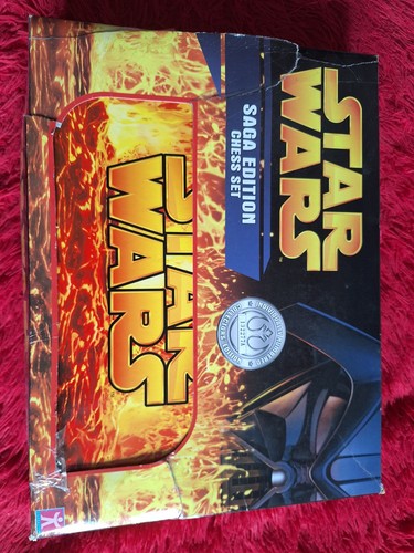 Star wars saga chess set - wars,