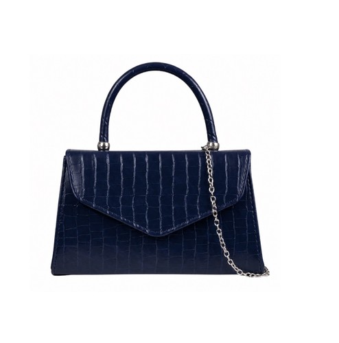 Women hard clutch bag faux - women's,