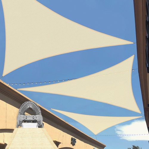 48ft beige triangle sun - beige,