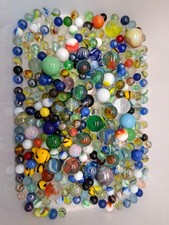 Antique / Vintage  Marbles Large  Job Lot , All Sorts & Types +2kg