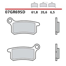 BREMBO FRONT BRAKE PADS KIT
