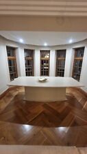 Large Silestone Dining Table 2.4m x 1.2m like quartz marble solid heavy duty