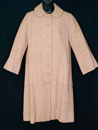 Vintage 1950s mauve wool