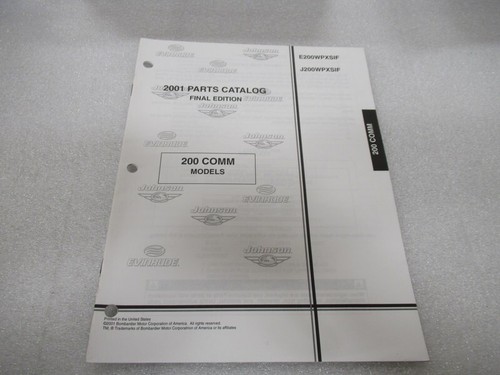 Pm59 2001 johnson evinrude 200 - 2001,