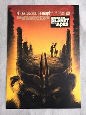 KINGDOM OF THE PLANET OF THE APES Poster 16.5 x 11.75" 2024 New & Mint Condition