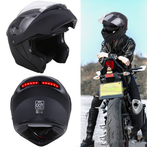 Motorcycle dual visor - visor, flip-up