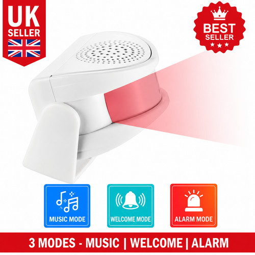 Wireless pir motion sensor - wireless,