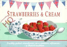 Picture Postcard: Martin Wiscombe, Retro Days, Strawberries and Cream