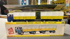 Dinky Toys 917 Mercedes Benz Truck and Trailer, Boxed, Original, Vintage, Rare