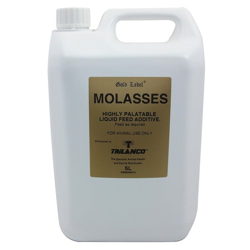 Gold label molasses liquid - label,