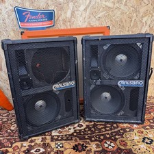 Pair Vintage Carlsbro 2x12 2