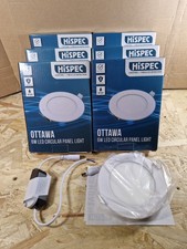 6X LED Round Panel Downlight