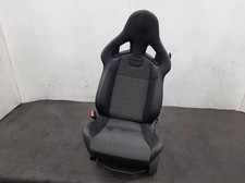 2007 VAUXHALL CORSA D VXR Recaro Half Leather Manual Adjust Left FRONT SEAT