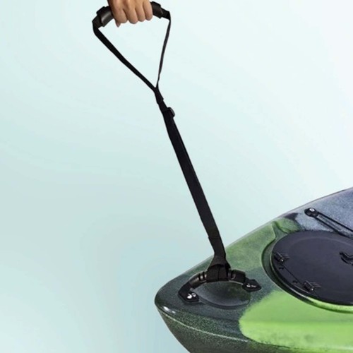 Kayak stand assist strap - stand, up