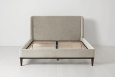 Swyft Bed 02 King Size - Bone Velvet RRP £1199