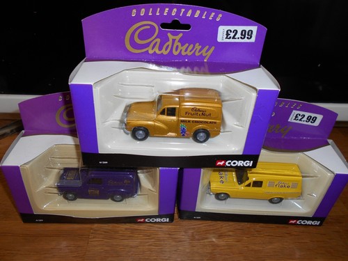 Corgi cadburys vans - vans,