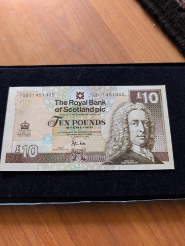 Scottish ten pound note - scottish,