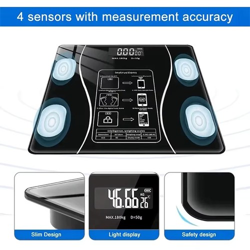 Digital smart bathroom - bathroom, scales