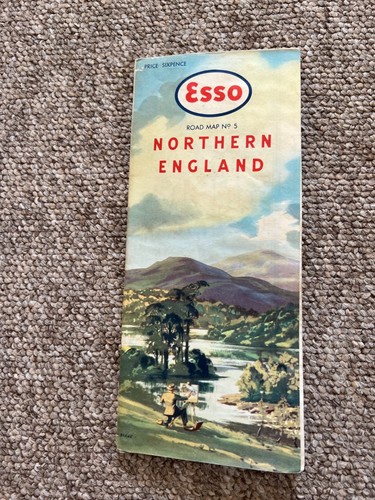 Esso road map - esso, of