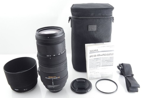 Sigma apo 120 - 120-400mm, f4.5-5.6