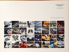 Aston Martin Cars Brochure 2012