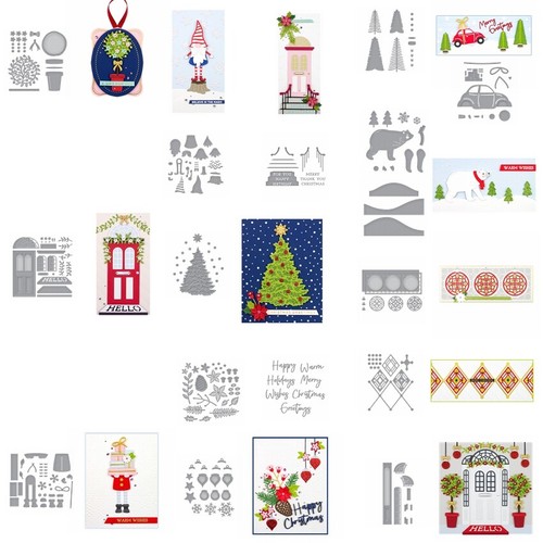 Christmas hot foil plate - christmas,