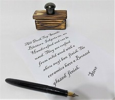 MINI small Ink blotter on