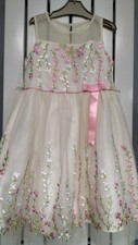 Girls Ivory Jona Michelle Dress - Age 6 Years - Wedding/Prom/Party - Beautiful