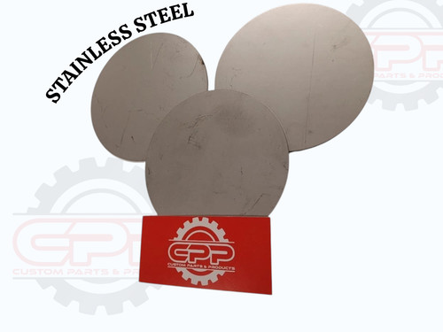 Stainless steel blank discs - blank,