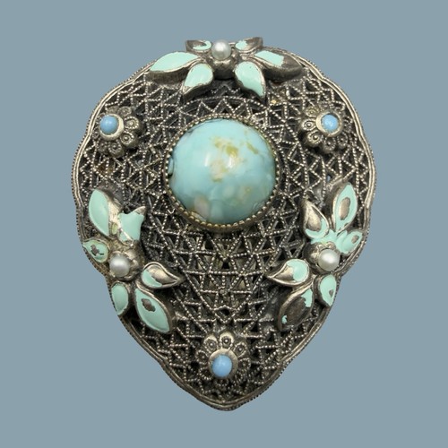 Antique czech glass filigree - czech,