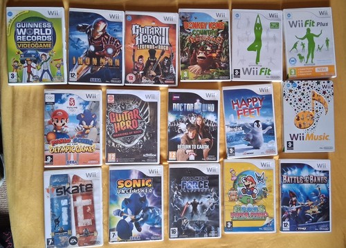 Assorted wii games - assorted,