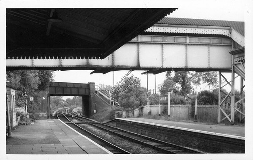 Shirley train station - train,
